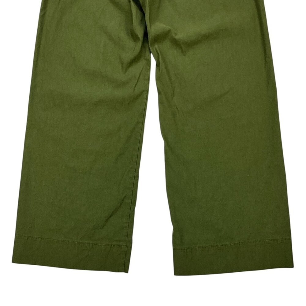 Maeve Colette Olive Green Wide-Leg Pants - Picture 11 of 13